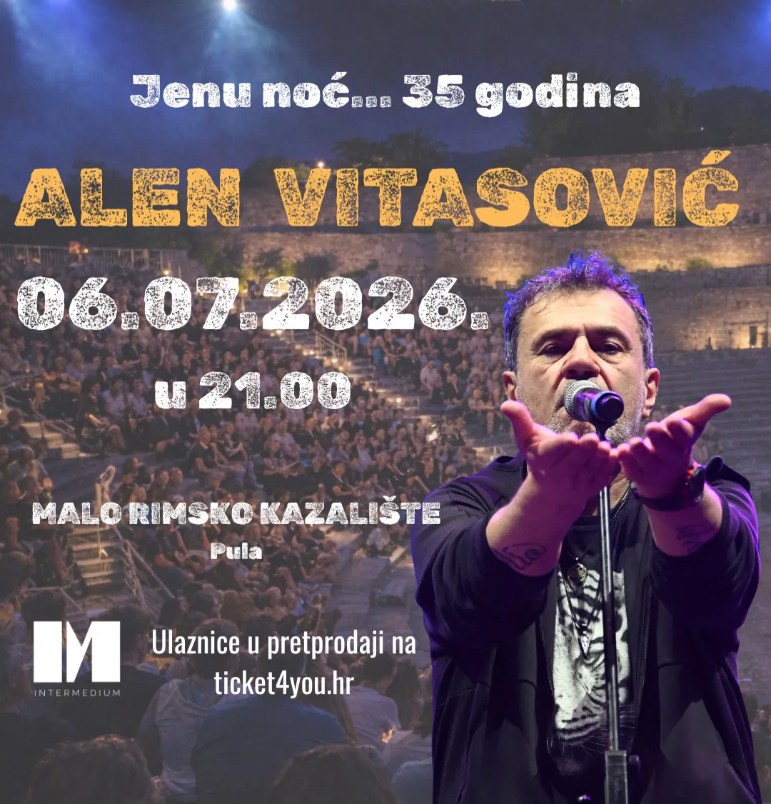 Alen Vitasović Jenu noć….35 godina karijere