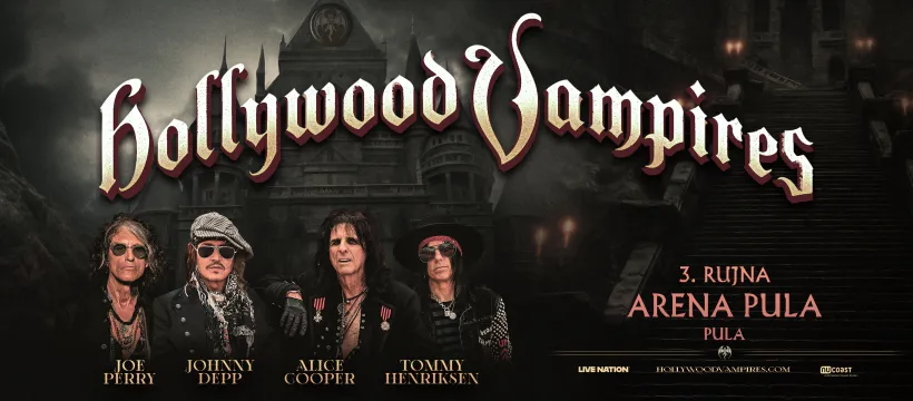 Hollywood Vampires I 03.09.2026. I Arena Pula