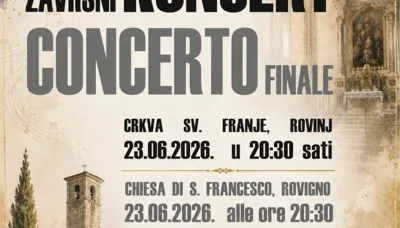 Završni koncert komornog zbora Rubino