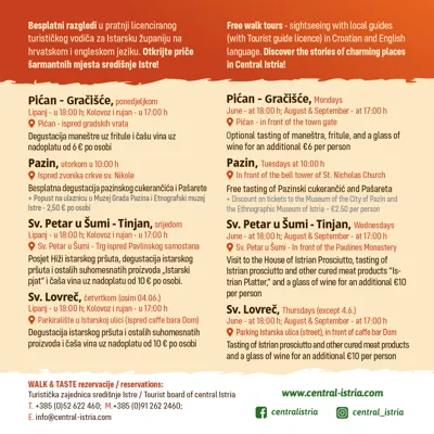 Central Istria Walk & Taste
