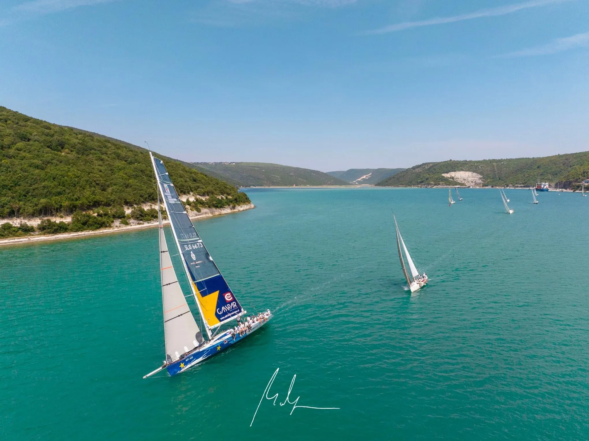 16. REGATA BARBANSKE RIVIJERE & morska trka na prstenac by JK Delfin i pokroviteljstvo Općine Barban