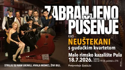 Zabranjeno pušenje kao #NEUŠTEKANI @ Malo rimsko kazalište Pula