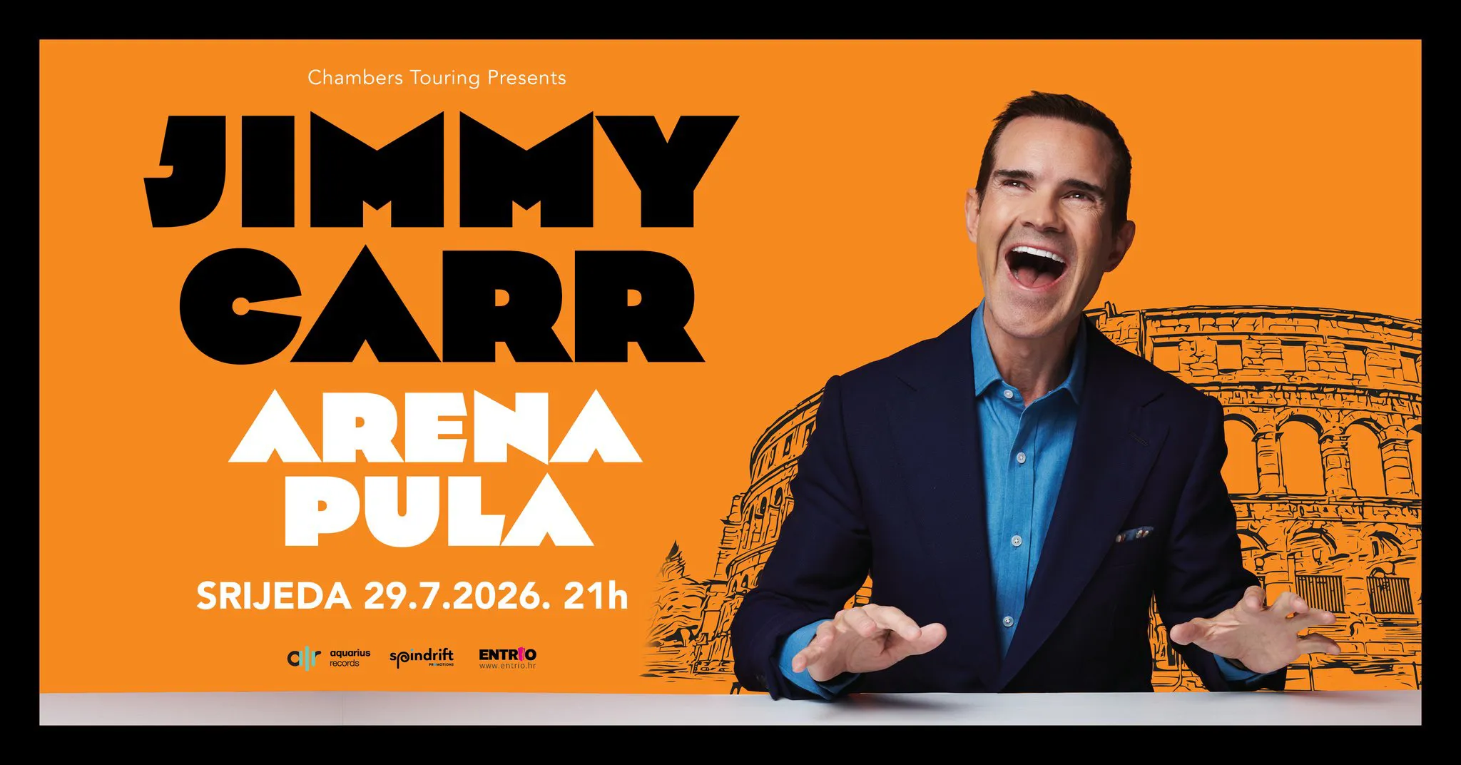Jimmy Carr - Arena Pula