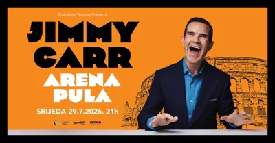 Jimmy Carr - Arena Pula