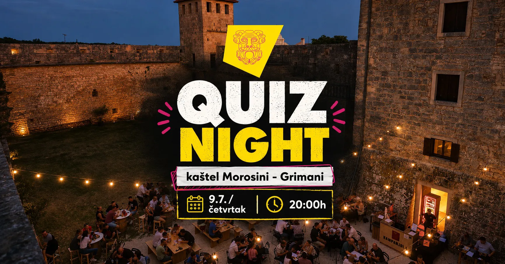 PUB KVIZ U KAŠTELU MOROSINI - GRIMANI