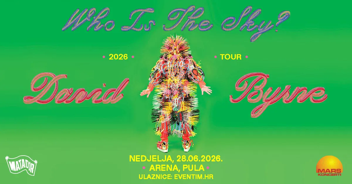 Koncerti u Areni: David Byrne
