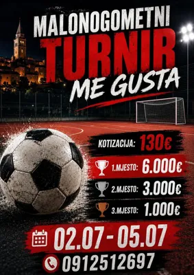 Malonogometni turnir Me Gusta 2026