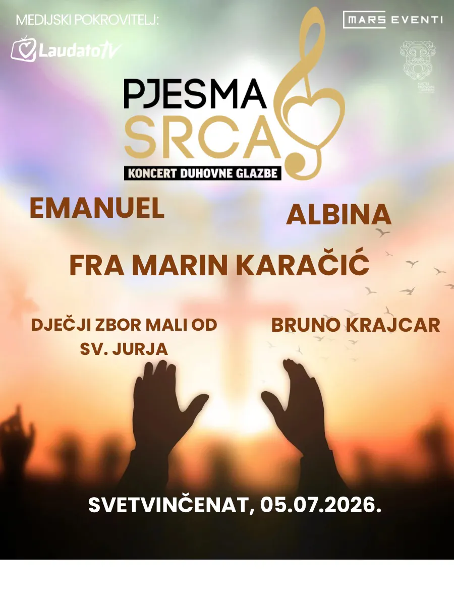 Pjesma srca - koncert duhovne glazbe