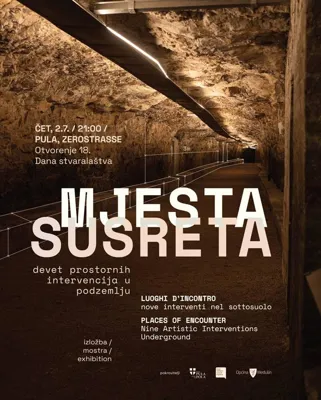 MJESTA SUSRETA – devet prostornih intervencija u podzemlju