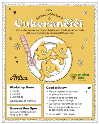 Radionica izrade pazinskog cukerančića