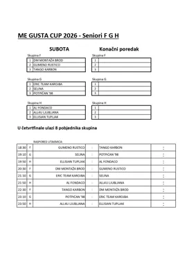 Malonogometni turnir Me Gusta 2026