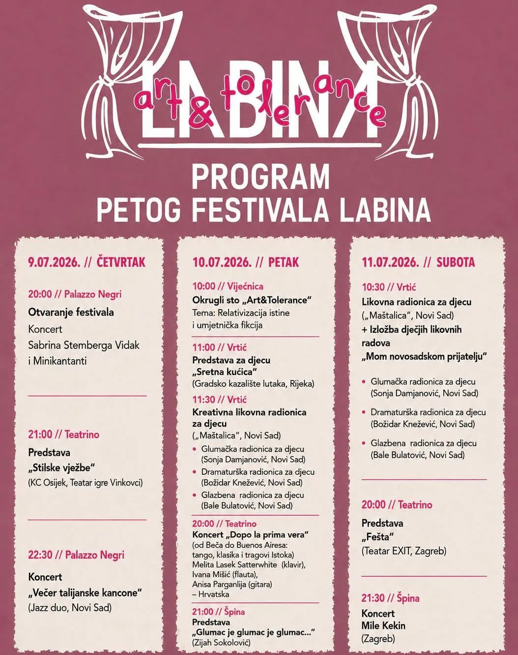 Labina Art&Tolerance — dan 3