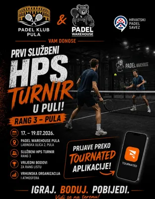 Prvi službeni HPS turnir u Puli - Rang 3