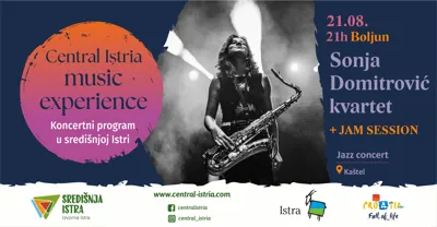 Central Istria Music experience: SONJA DOMITROVIĆ KVARTET & JAM SESSION