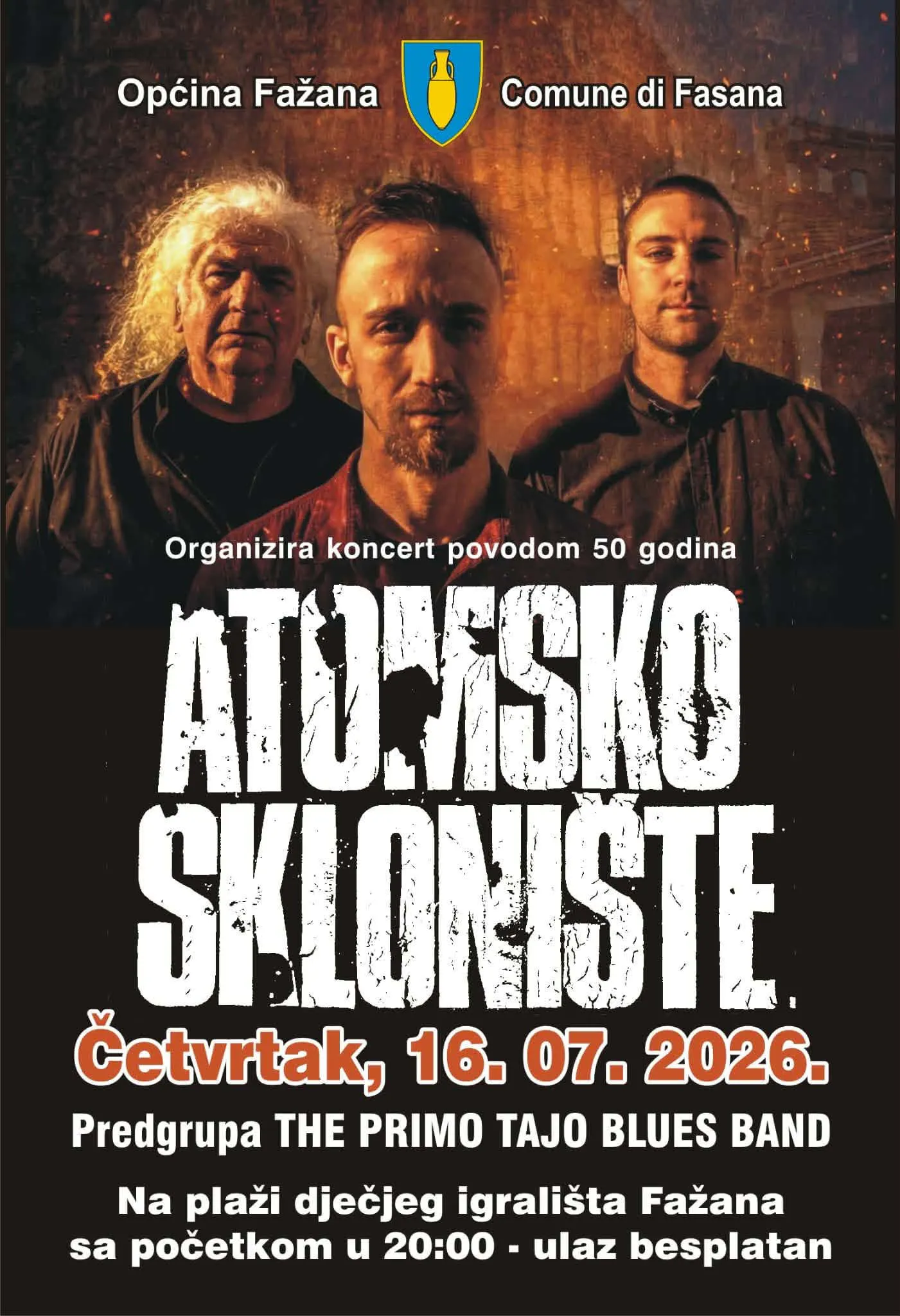 Atomsko sklonište live in Fažana