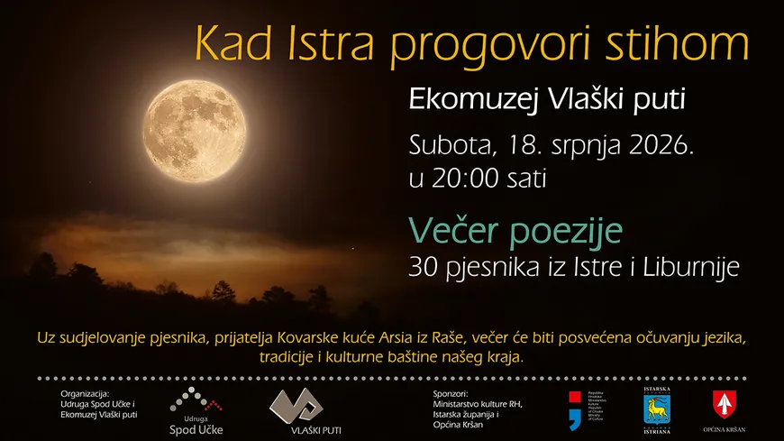 Kad Istra progovori stihom