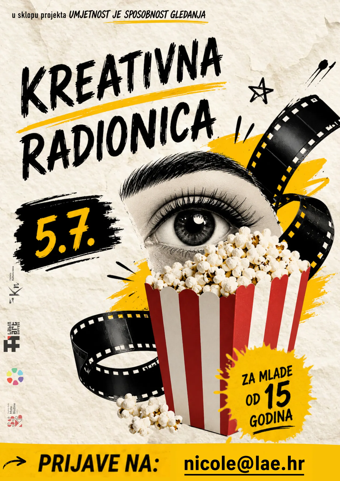 Filmsko druženje i kreativna radionica u DKC-u Lamparna