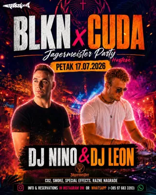 BLKN x CUDA - Jägermeister Party