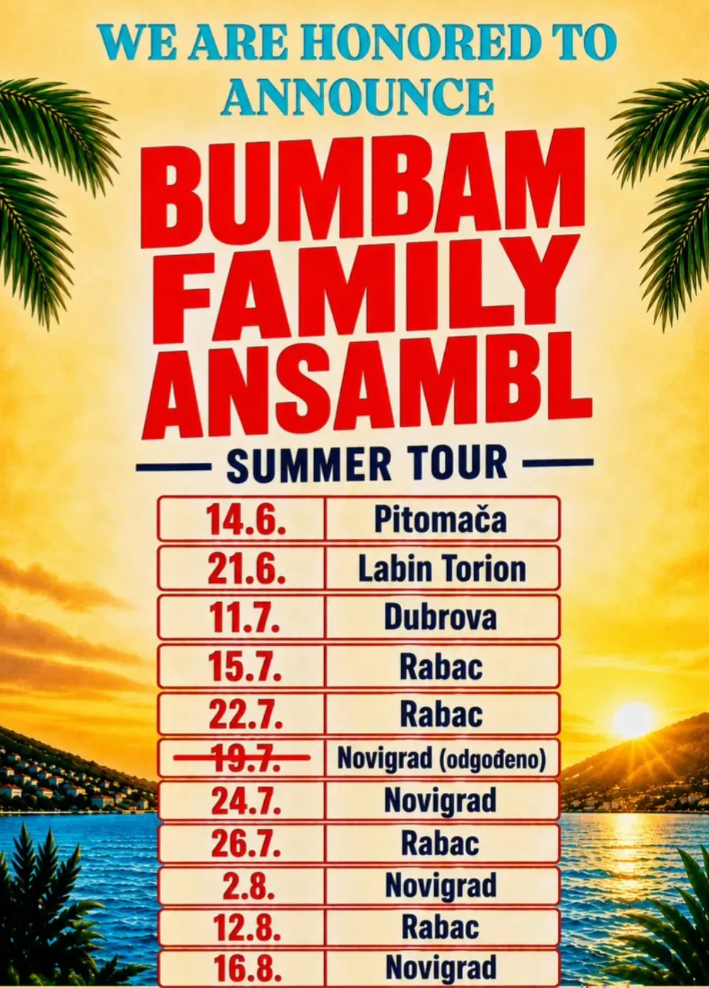 BumBam Family Ansambl - Rabac