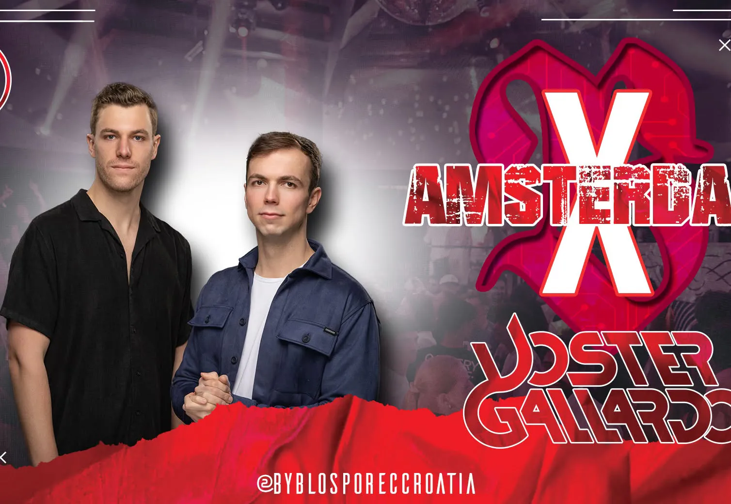 X AMSTERDAM w/ VOSTER & GALLARDO