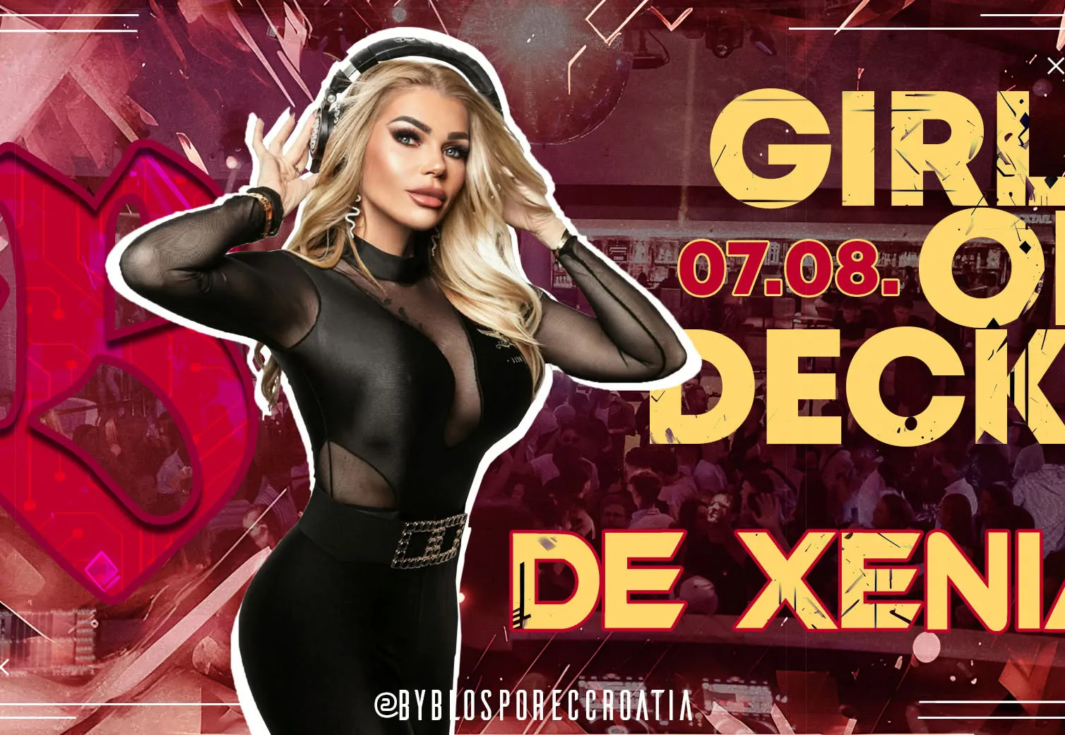 GIRLS ON DECKS w/ DE XENIA