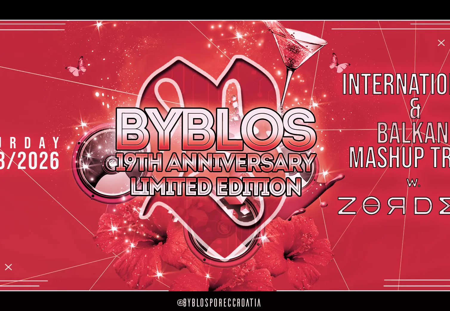 BYBLOS - 19th ANNIVERSARY LIMITED EDITION INTERNATIONAL & BALKAN MASHUP TRAP w/ ZORDEN