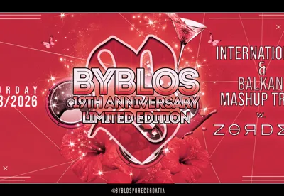 BYBLOS - 19th ANNIVERSARY LIMITED EDITION INTERNATIONAL & BALKAN MASHUP TRAP w/ ZORDEN