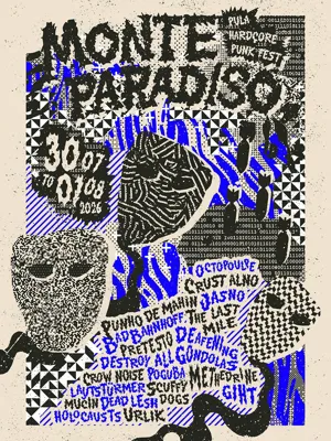 34th Monteparadiso Hardcore Punk Festival!