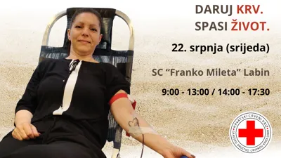 Akcija darivanja krvi u Labinu