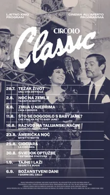 Circolo Classic: Deset filmskih klasika za najljepše filmske večeri