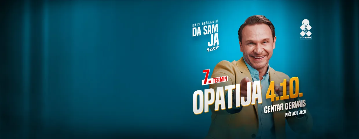 Enis Bešlagić: Da Sam Ja Neko @ Opatija, 04.10.2026