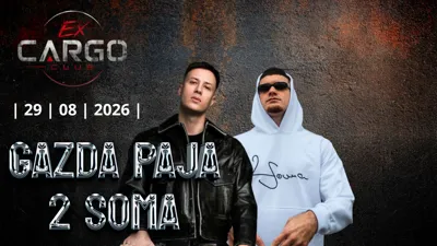 Gazda Paja & 2 Soma @ Ex Cargo club Pula