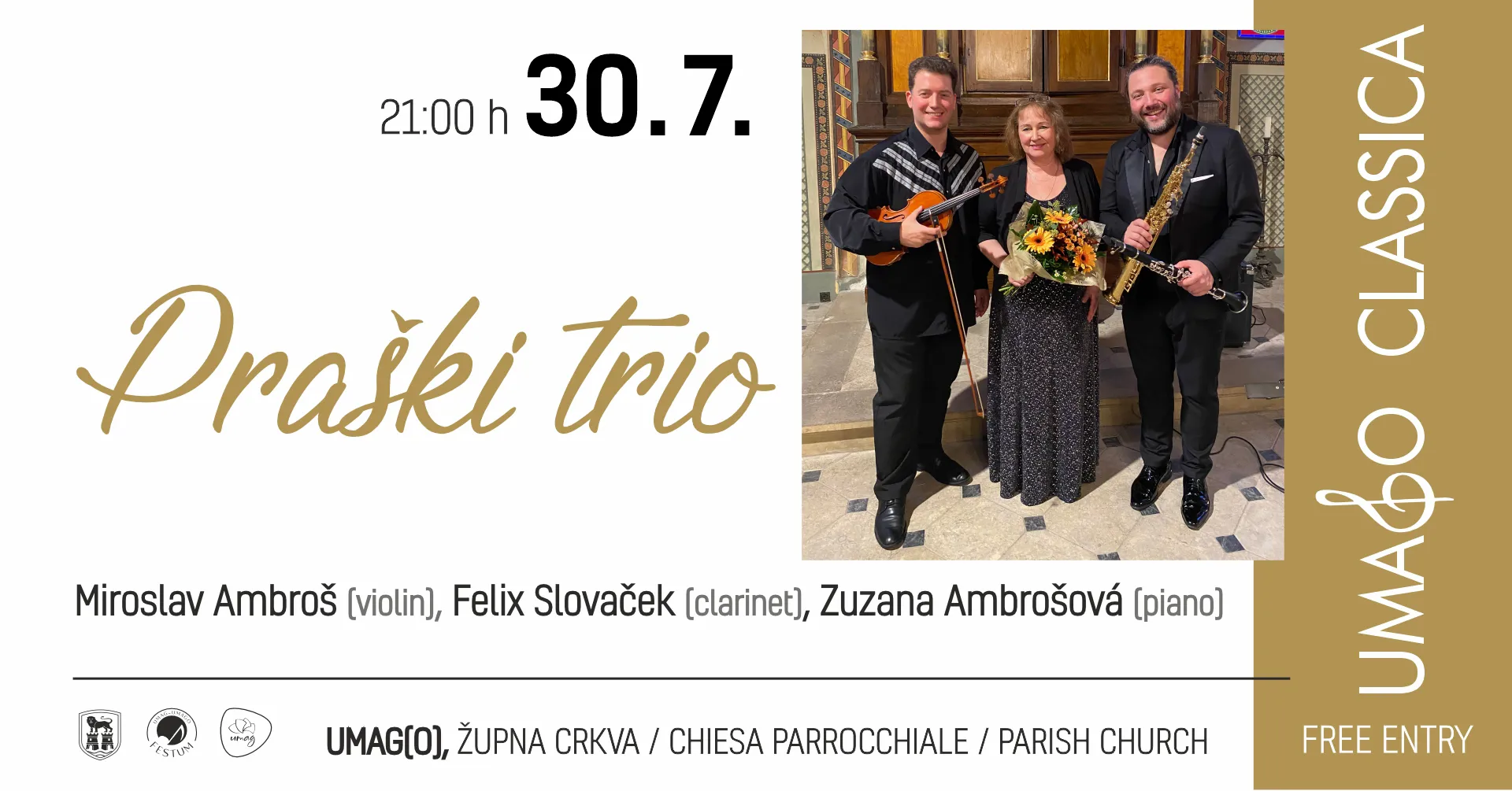 Umago classica: PRAŠKI TRIO
