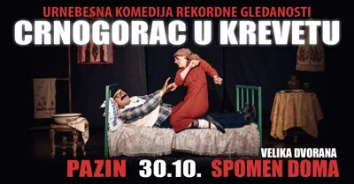 Komedija: Crnogorac u krevetu