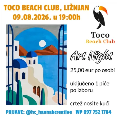 Art Night - slikarska radionica