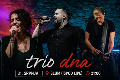 Glazbena večer u Slumu uz Trio DNA