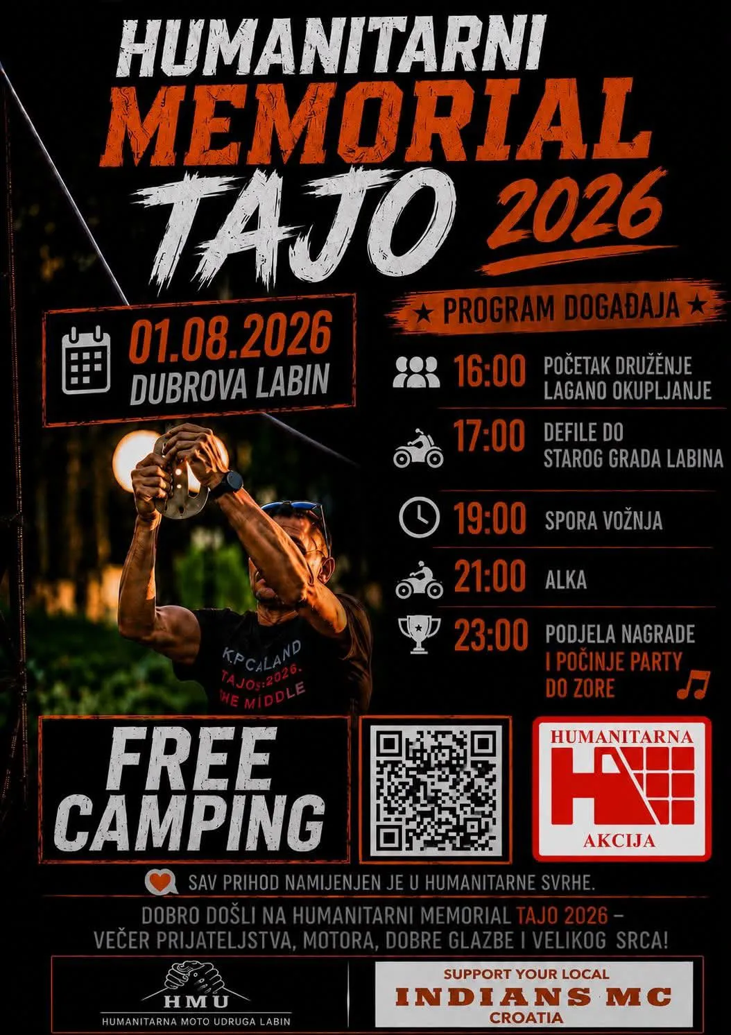 Humanitarni Memorial Tajo 2026