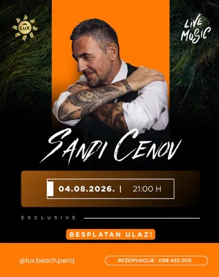 Sandi Cenov - Live Music