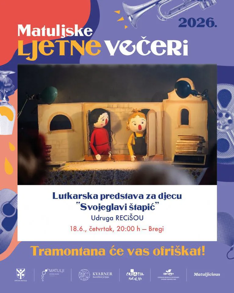 Lutkarska predstava za djecu „Svojeglavi štapić“