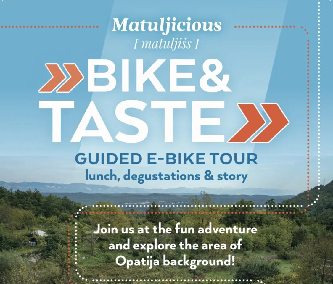 Matuljicious Bike & Taste – vođene e-bike ture