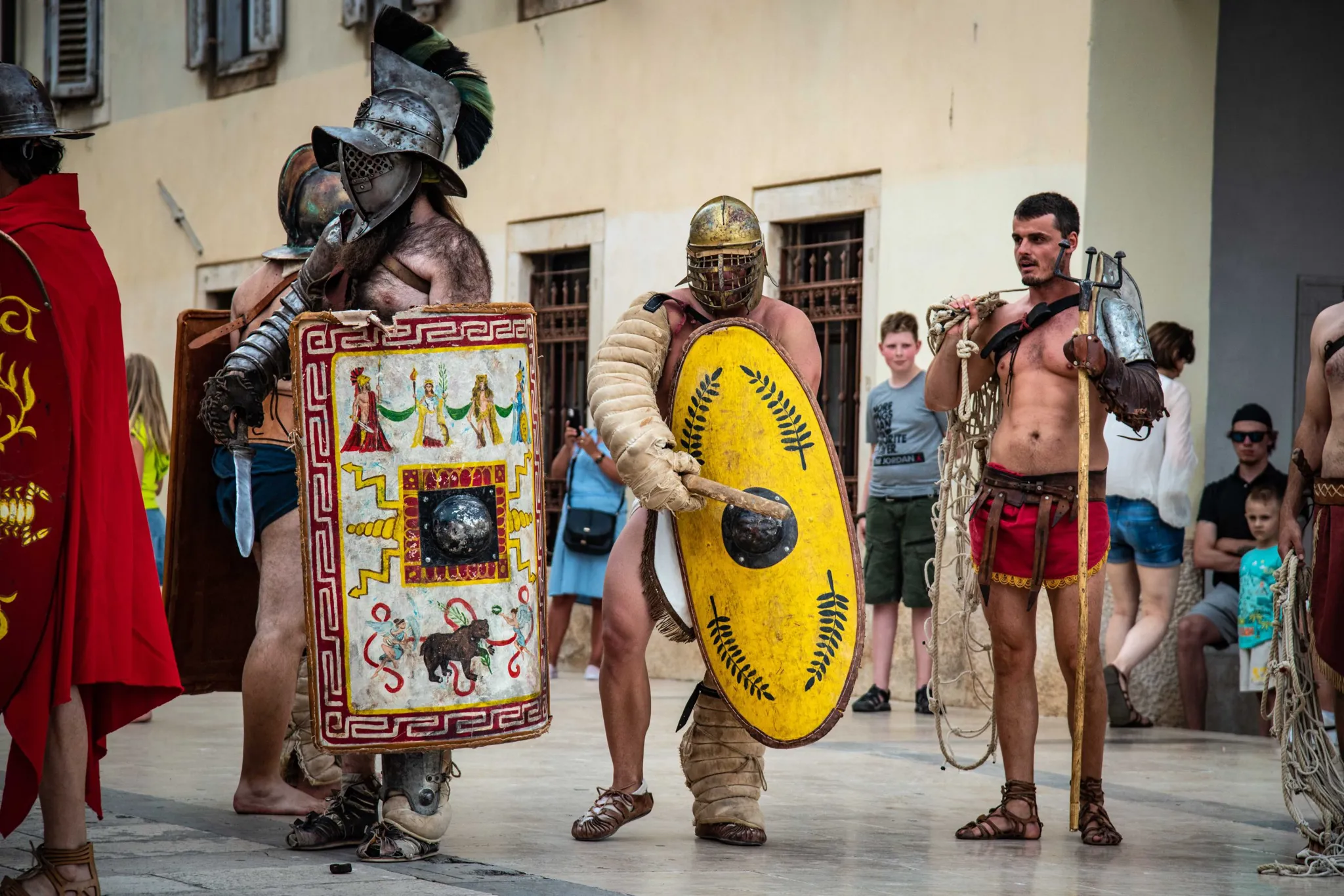 Spectacvla Gladiatoria: ulična animacija