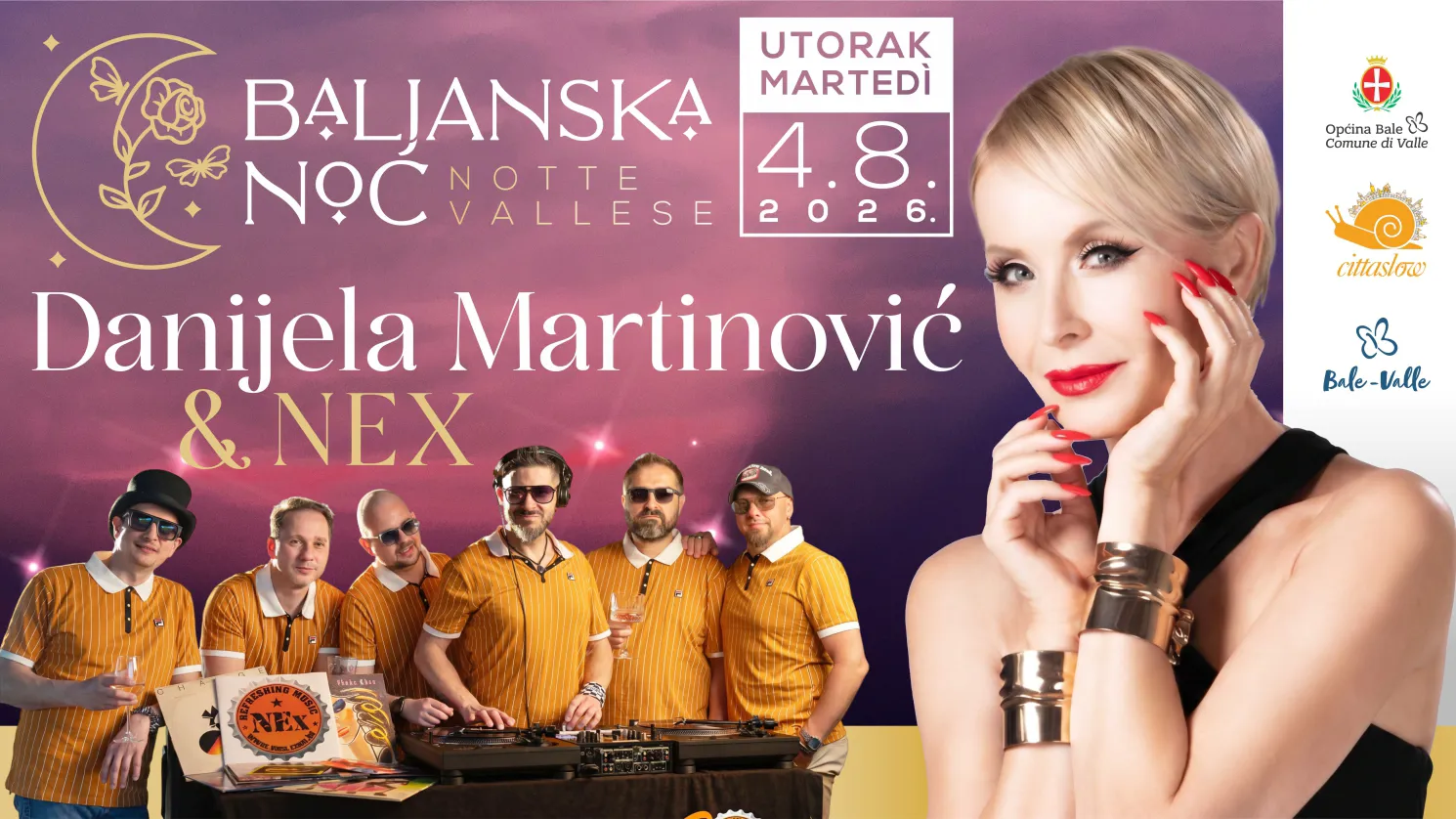Baljanska noć - Notte Vallese 2026