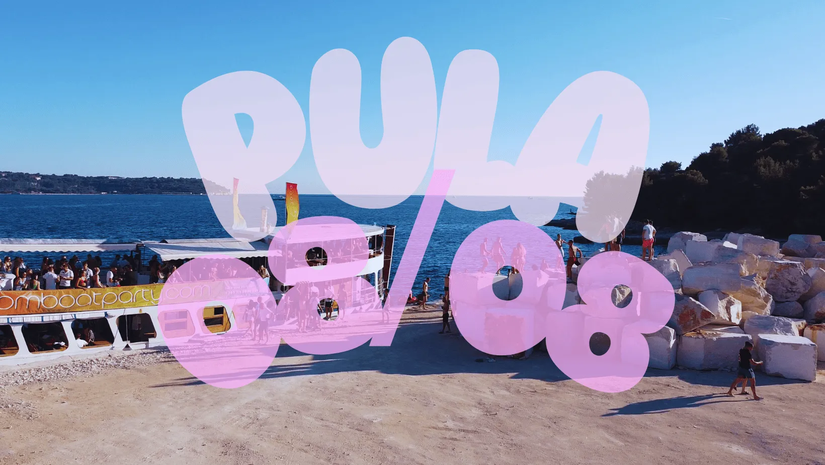 Boom Boat Party vol. 6 – polazak iz Pule