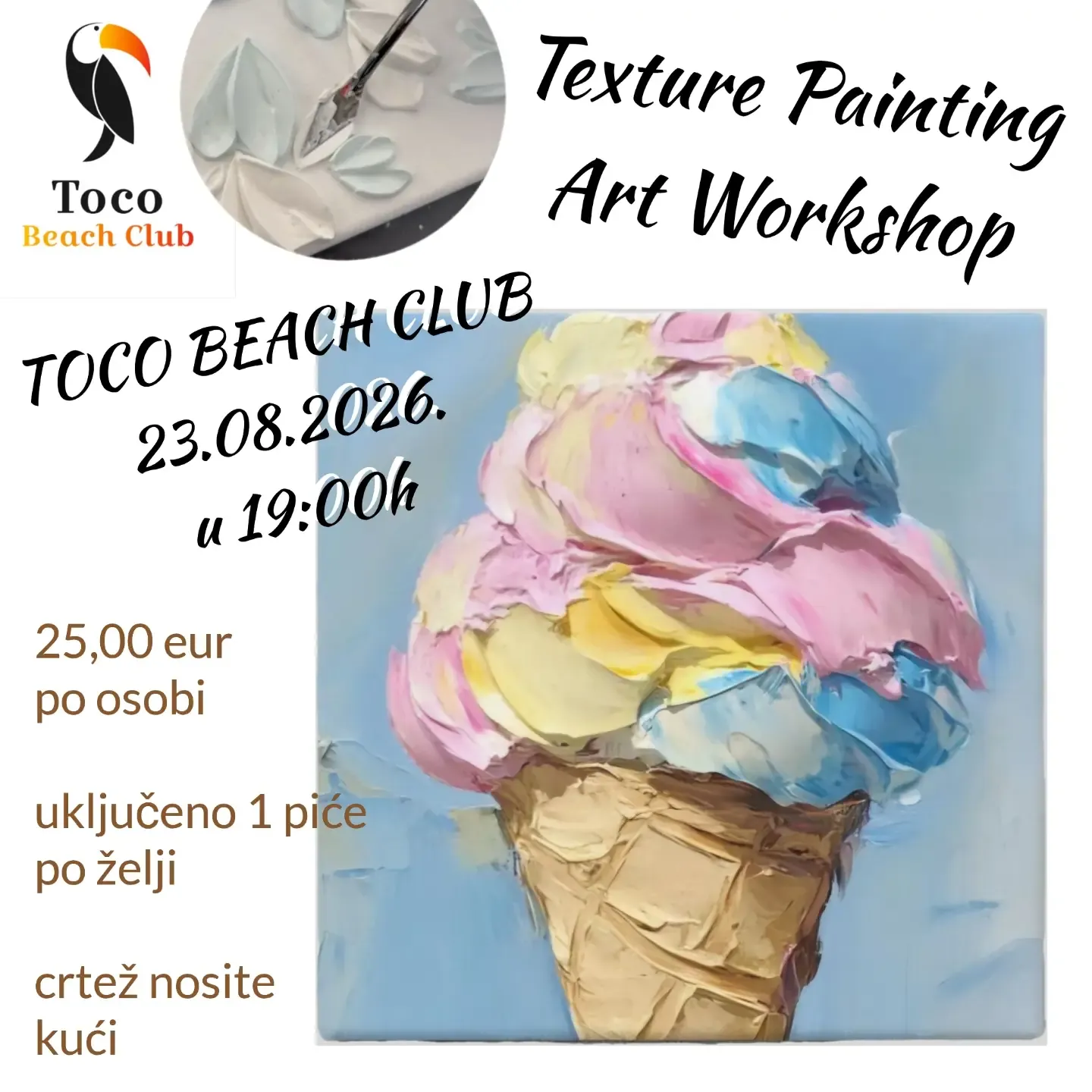 Texture Painting Art Workshop