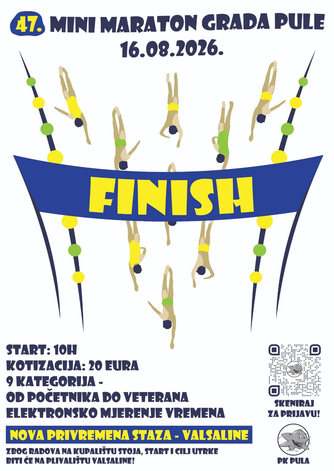 47. Mini maraton grada Pule