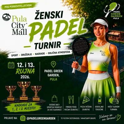 Pula City Mall Ženski Padel Turnir