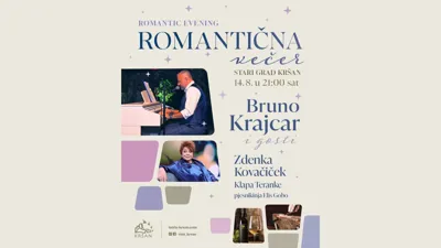Romantična večer u starom gradu Kršanu