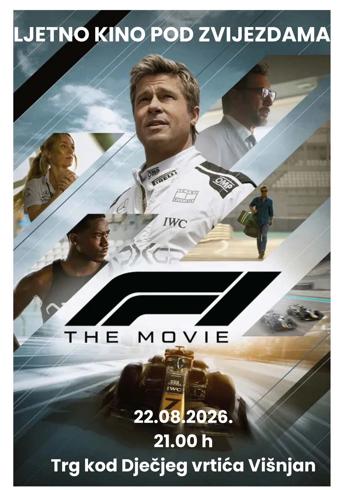 F1 - film - LJETNO KINO POD ZVIJEZDAMA