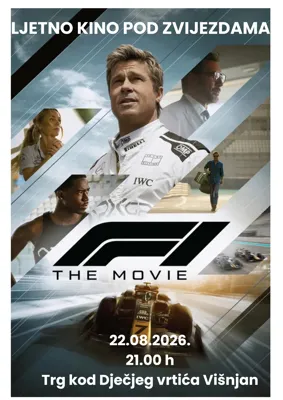 F1 - film - LJETNO KINO POD ZVIJEZDAMA