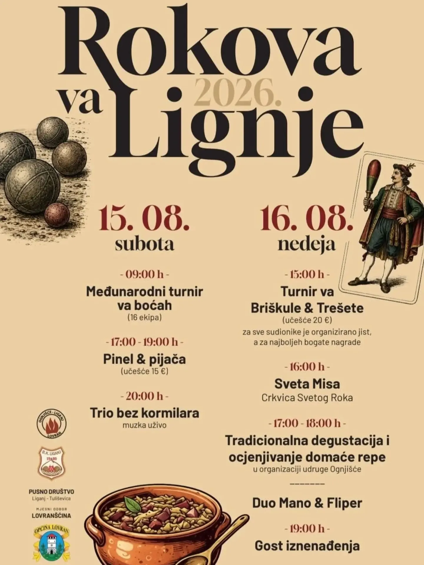 Rokova va Lignje 2026